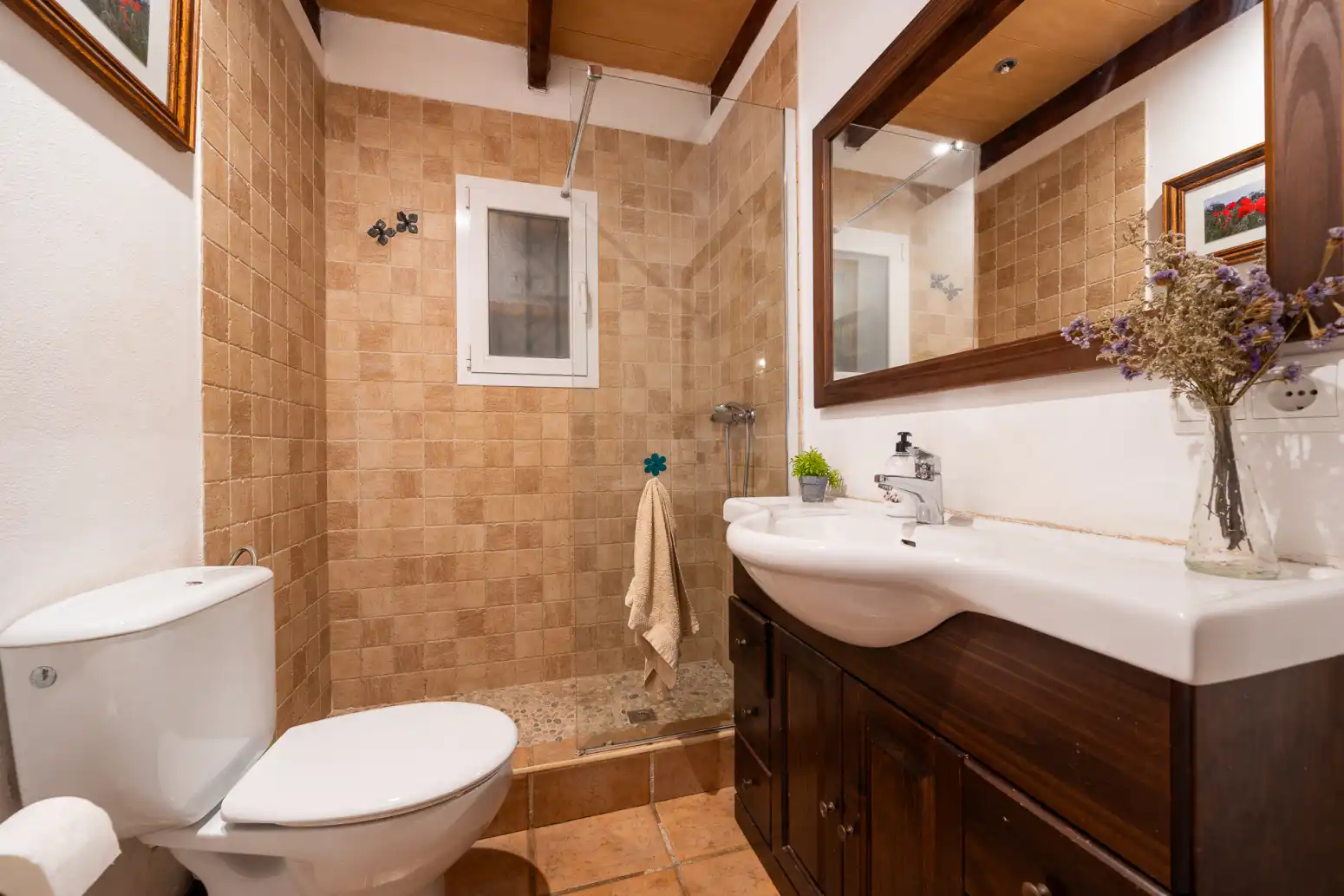 Bathroom of Houses for sale in Algaida  with Air Conditioner, Heating and Private garden