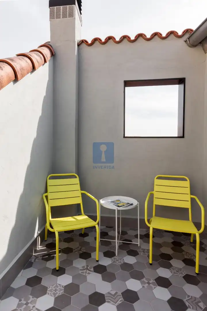 Terrace of Attic for rent in Madrid  with Air Conditioner, Heating and Parquet flooring