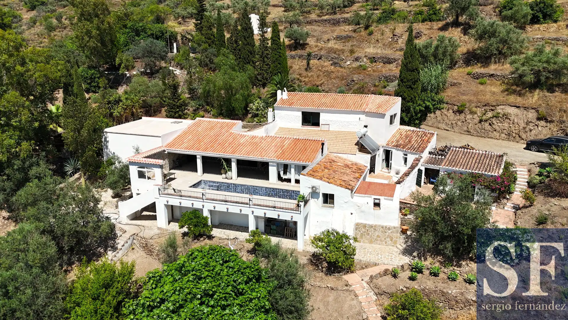 Vista exterior de Casa o chalet en venta en Cómpeta