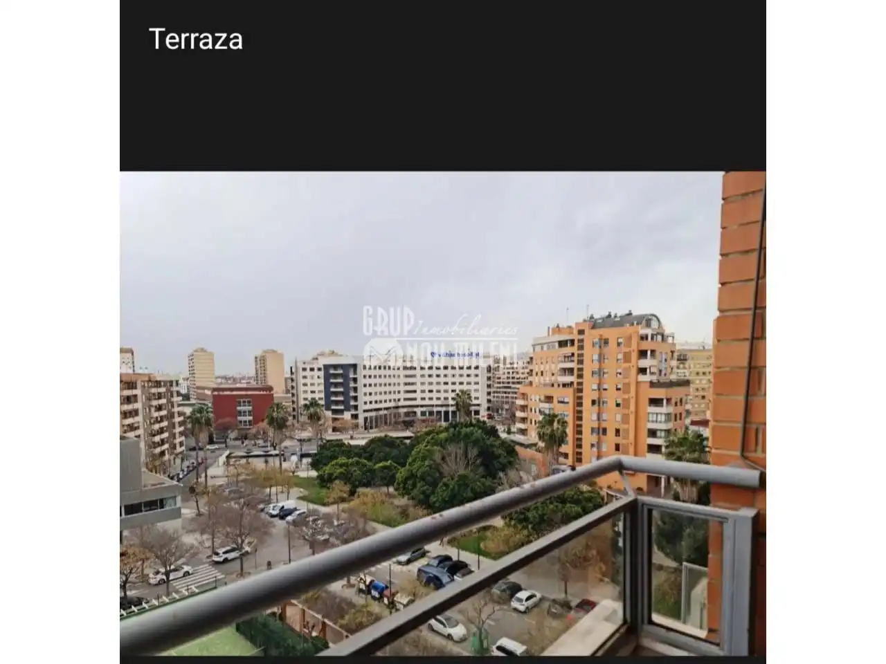 Vista exterior de Pis de lloguer en Valencia amb Aire condicionat, Terrassa i Moblat