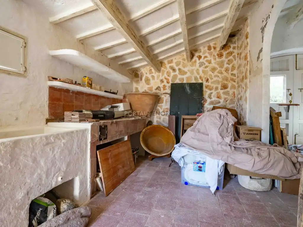 Cuina de Finca rústica en venda en Maó - Mahón