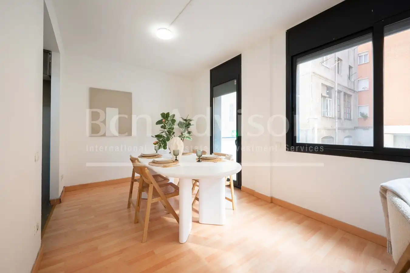 Menjador de Casa o xalet en venda en Barcelona amb Aire condicionat, Parquet i Terrassa