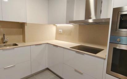 Kitchen of Flat for sale in Girona Capital  with Air Conditioner and Terrace