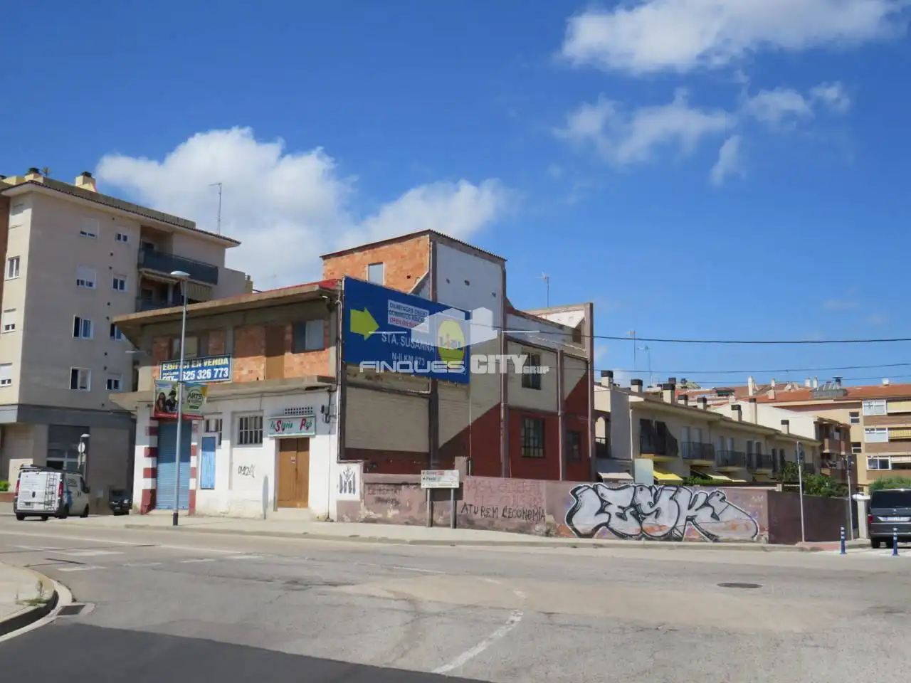 Vista exterior de Edificio en venta en Pineda de Mar