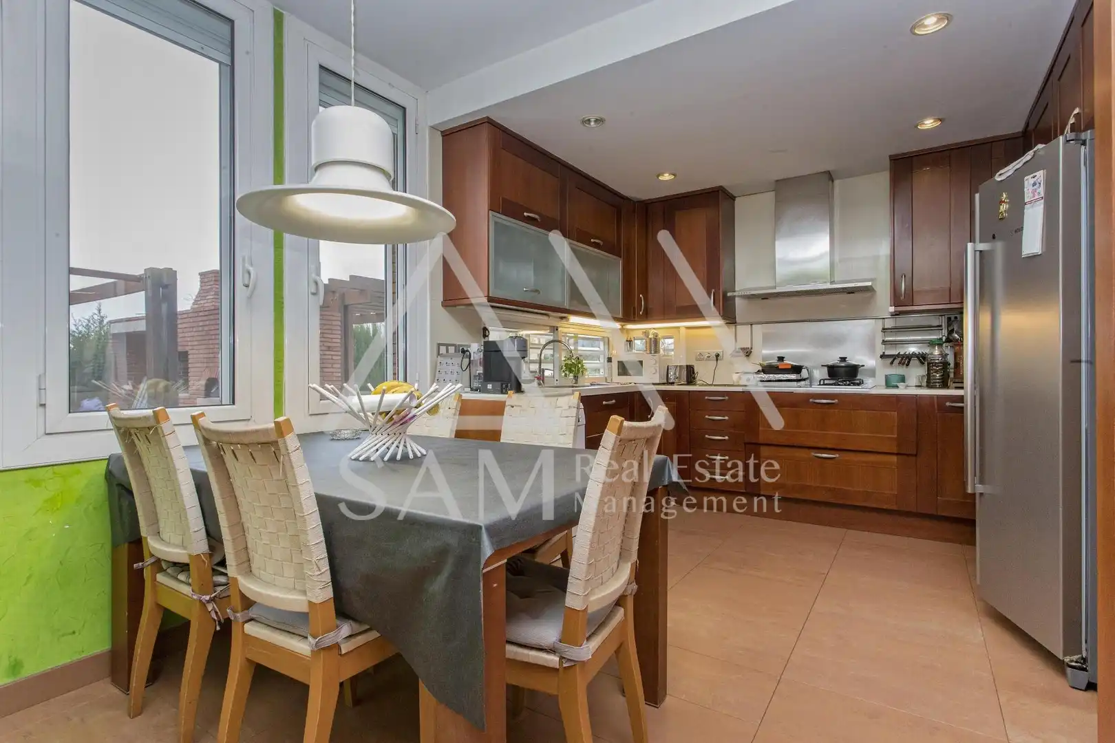 Cocina de Casa o chalet en venta en Lliçà d'Amunt con Calefacción, Jardín privado y Terraza