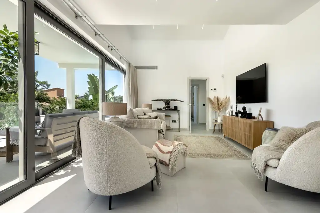 Sala de estar de Casa o chalet en venta en Alcúdia con Aire acondicionado, Calefacción y Terraza