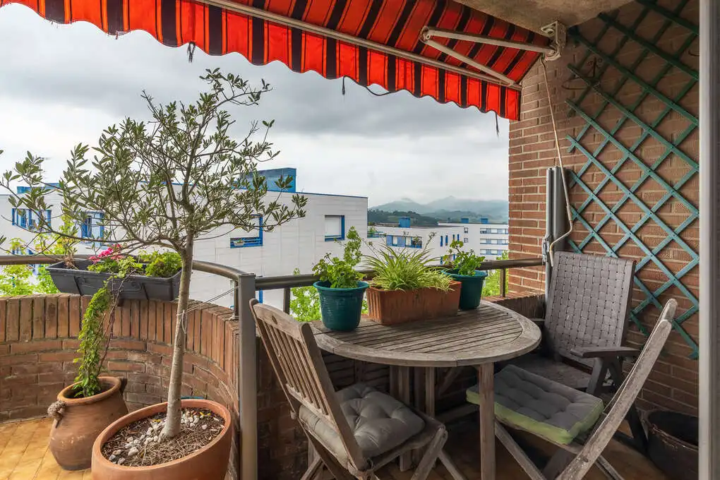 Balcony of Flat for sale in Donostia - San Sebastián   with Heating, Private garden and Terrace