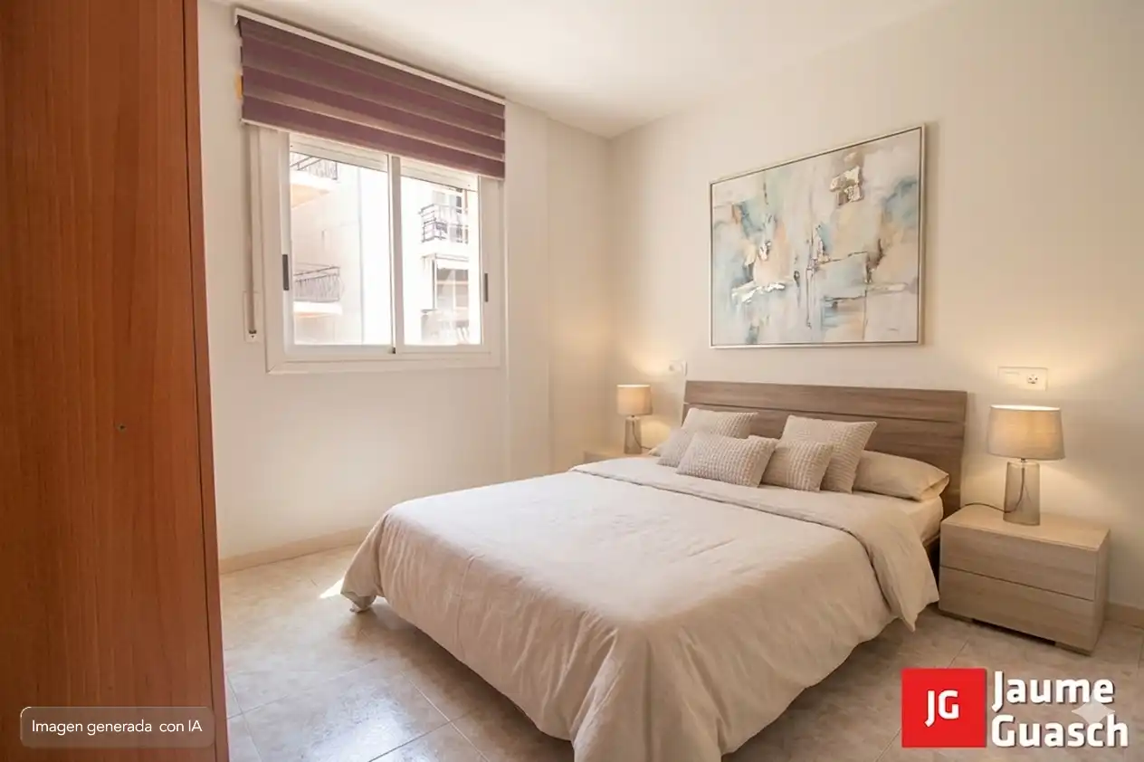 Bedroom of Flat for sale in Torredembarra  with Air Conditioner, Heating and Oven