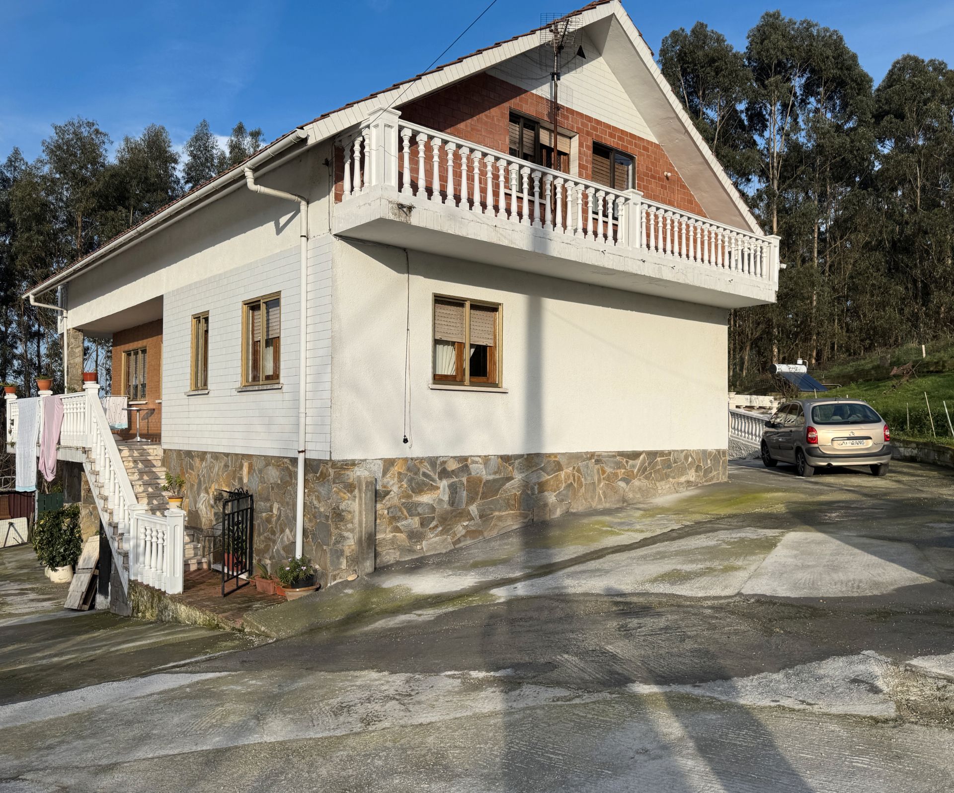 Exterior view of House or chalet for sale in Corvera de Asturias  with Private garden, Terrace and Swimming Pool