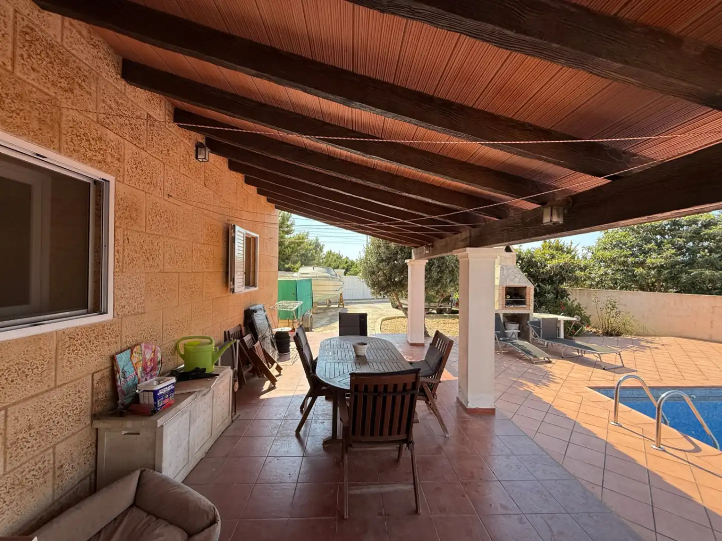 Terrassa de Casa o xalet en venda en Sant Josep de sa Talaia amb Aire condicionat, Calefacció i Terrassa