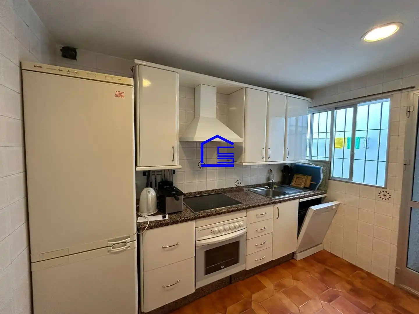 Cocina de Casa o chalet de alquiler en El Puerto de Santa María con Aire acondicionado, Calefacción y Jardín privado