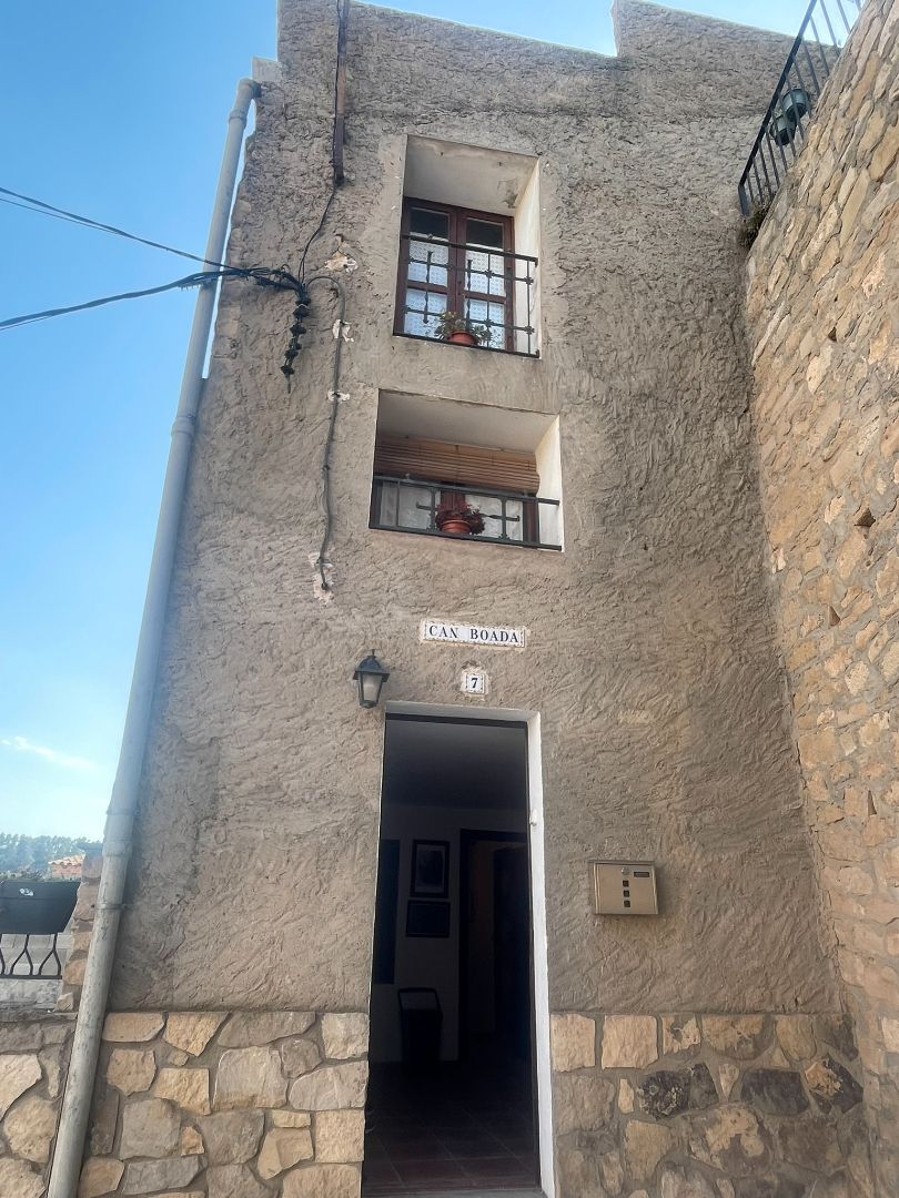 Exterior view of House or chalet for sale in Els Omells de na Gaia  with Furnished