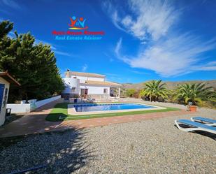 Exterior view of House or chalet for sale in Albánchez  with Air Conditioner, Terrace and Swimming Pool