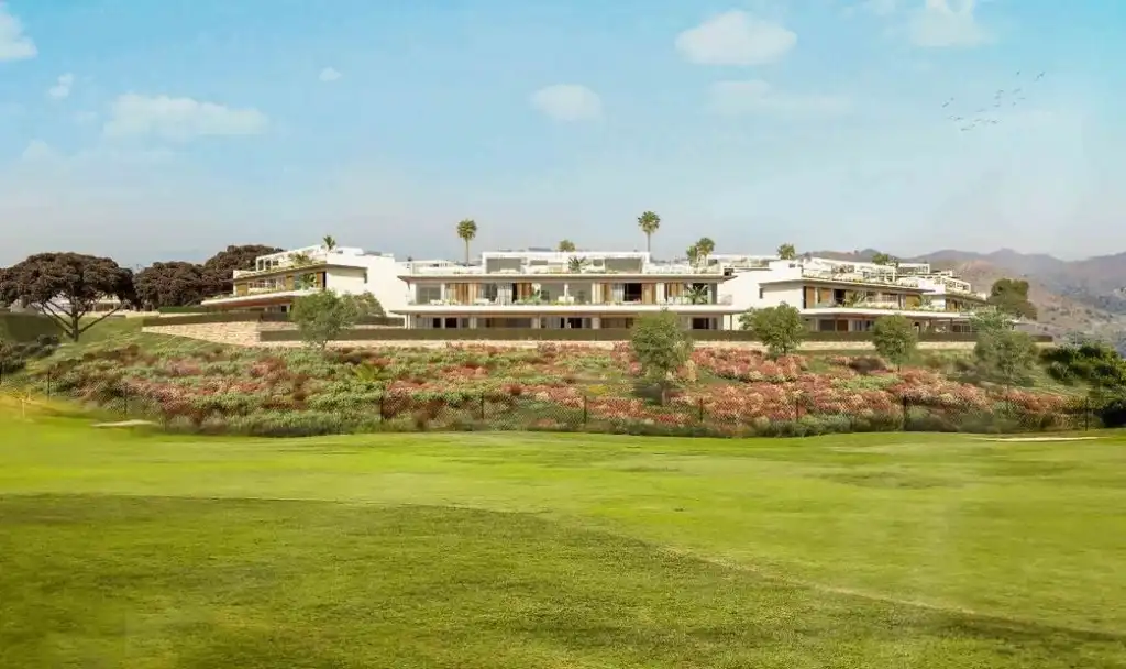 Exterior view of Attic for sale in Marbella  with Air Conditioner, Heating and Private garden