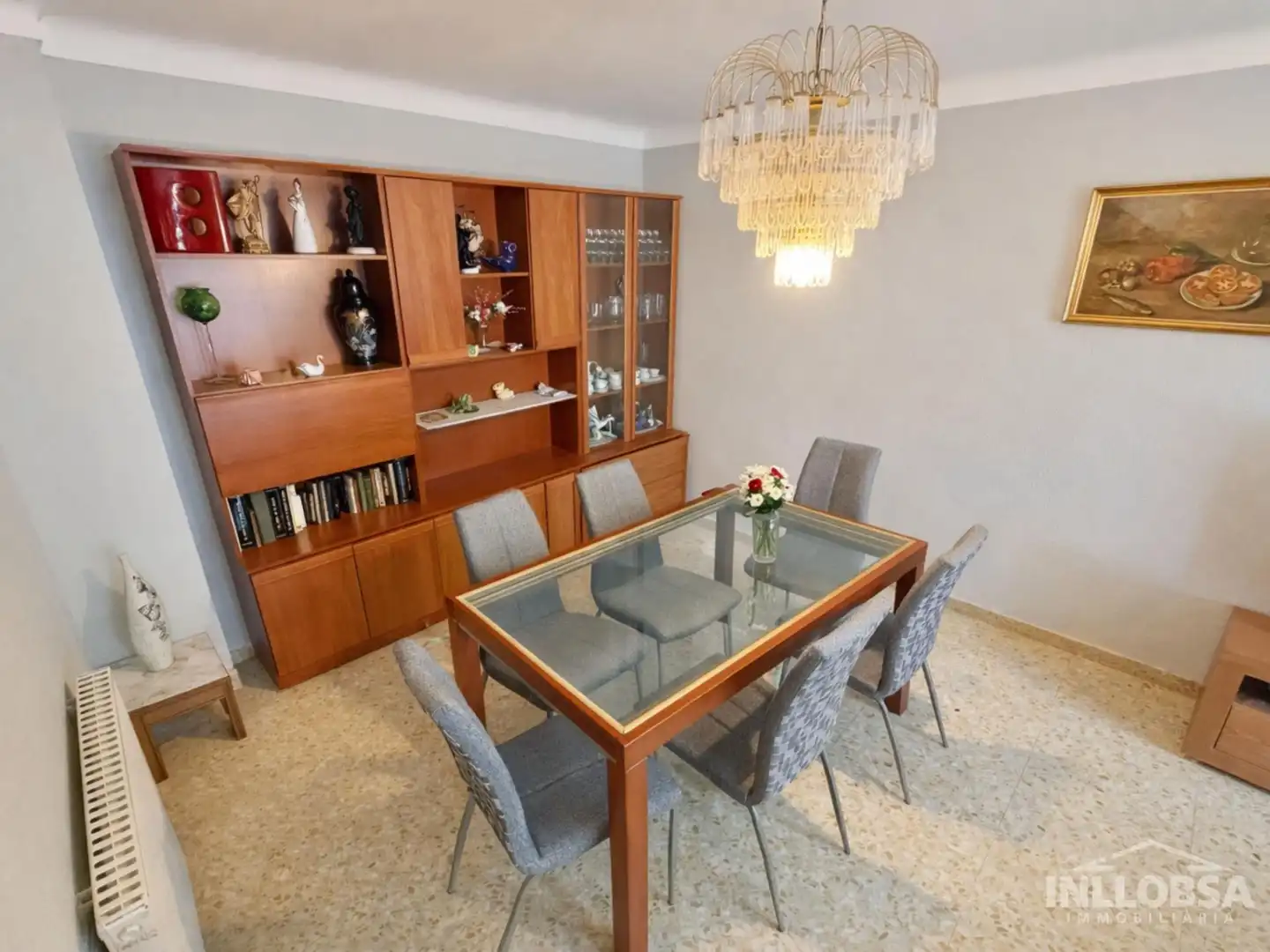 Esszimmer von Wohnung zum Verkauf in Manresa mit Heizung, Terrasse und Abstellraum