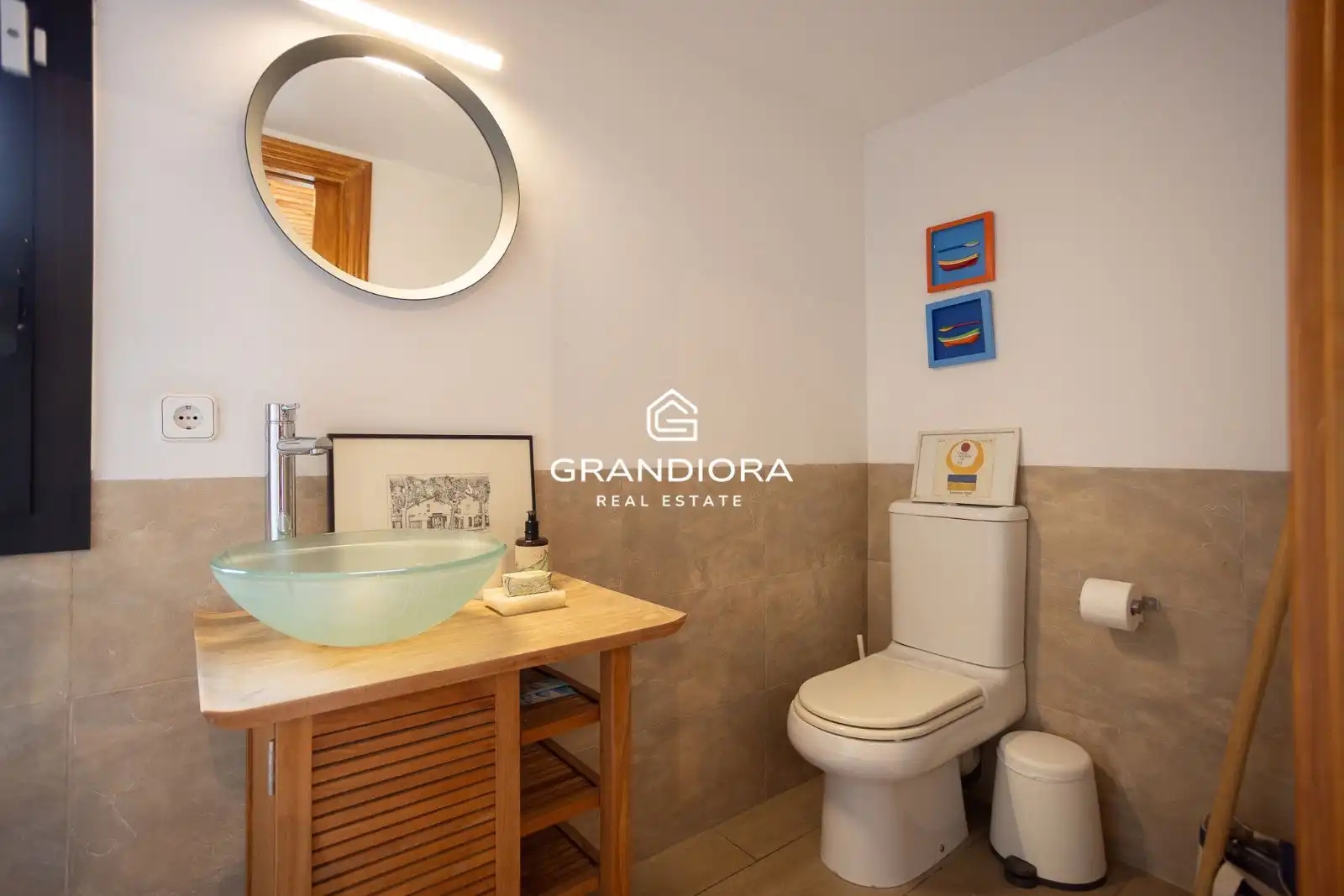 Bathroom of Houses for rent in Alella  with Swimming Pool