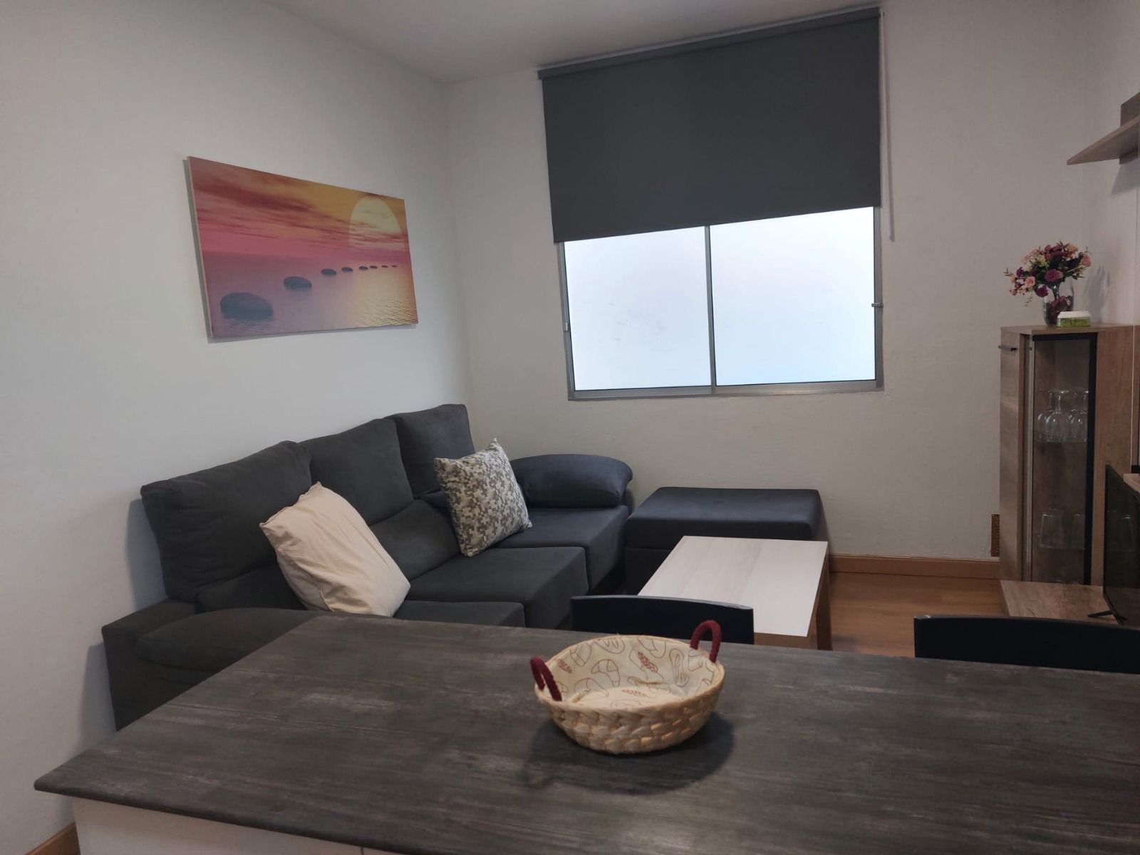 Living room of Flat to rent in  Santa Cruz de Tenerife Capital  with Furnished, Washing machine and Microwave