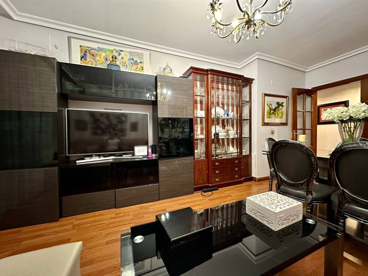 Sala de estar de Piso en venta en Cáceres Capital con Aire acondicionado, Calefacción y Terraza