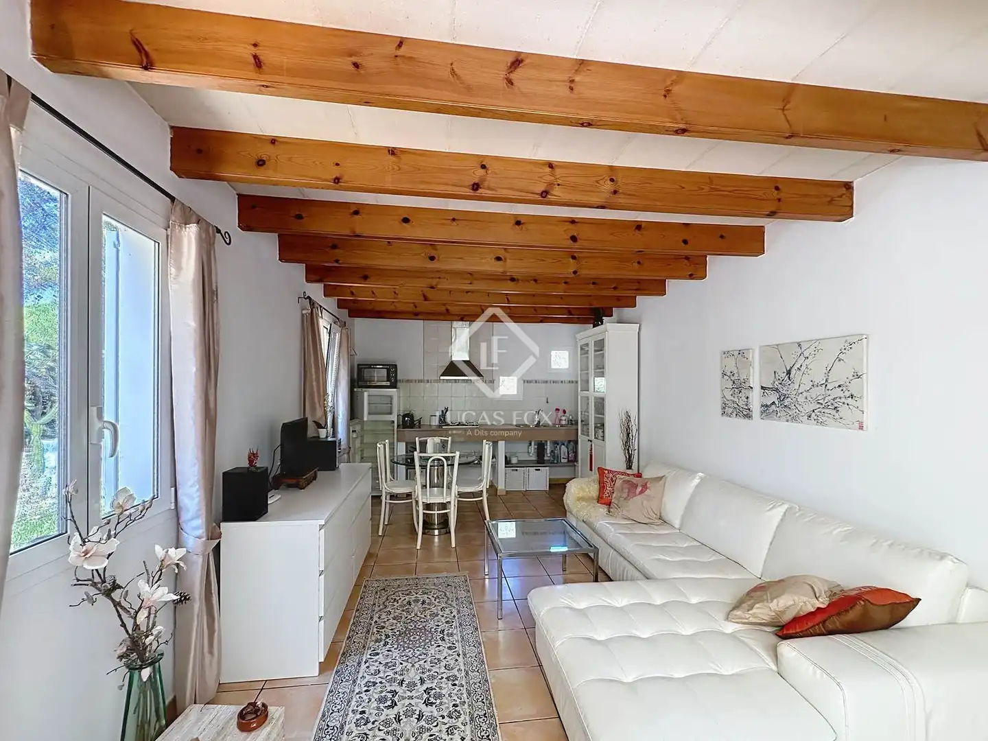 Sala d'estar de Finca rústica en venda en Sant Lluís amb Aire condicionat, Calefacció i Jardí privat