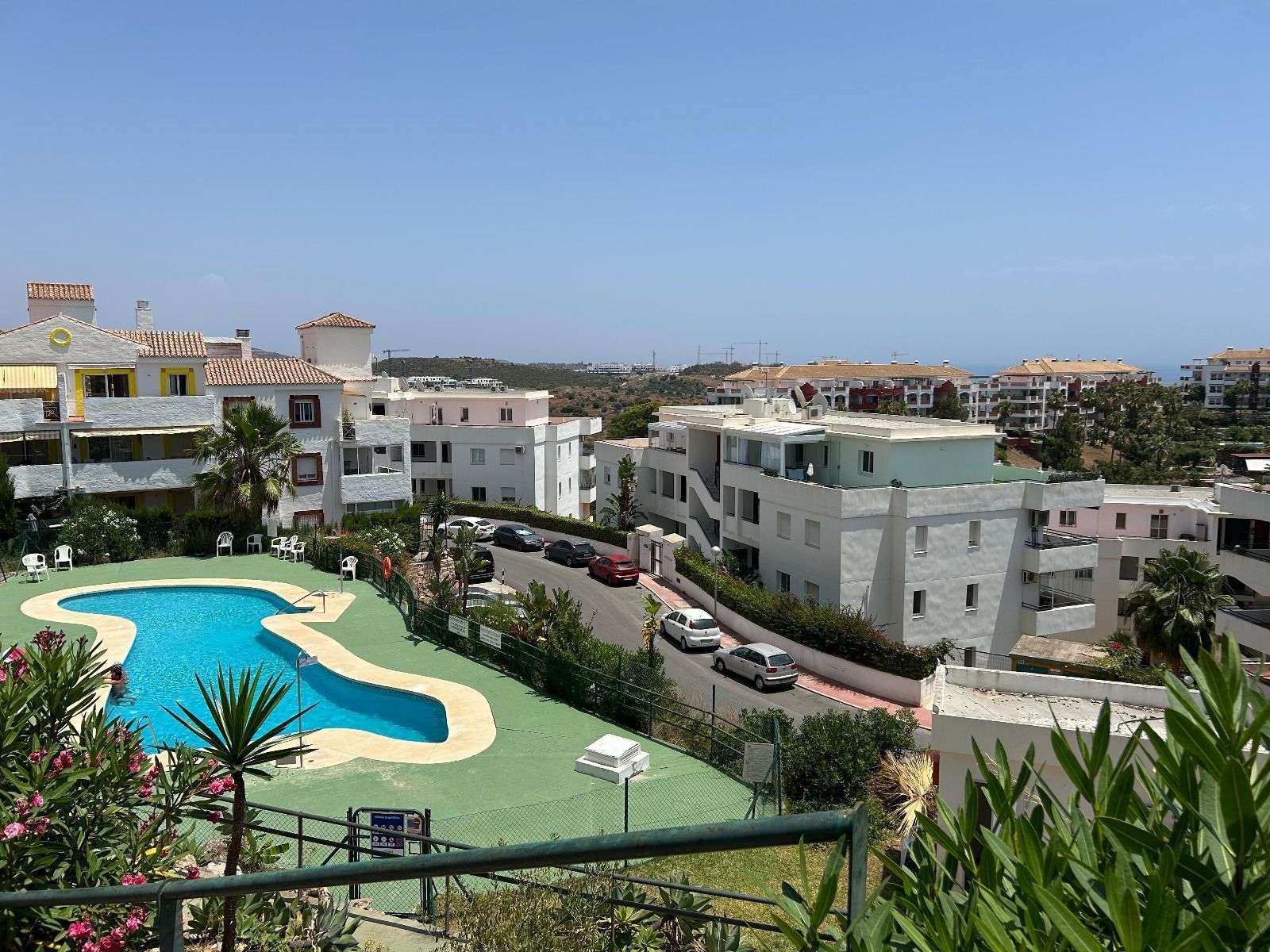 Exterior view of Flat for sale in Mijas  with Heating, Terrace and Furnished
