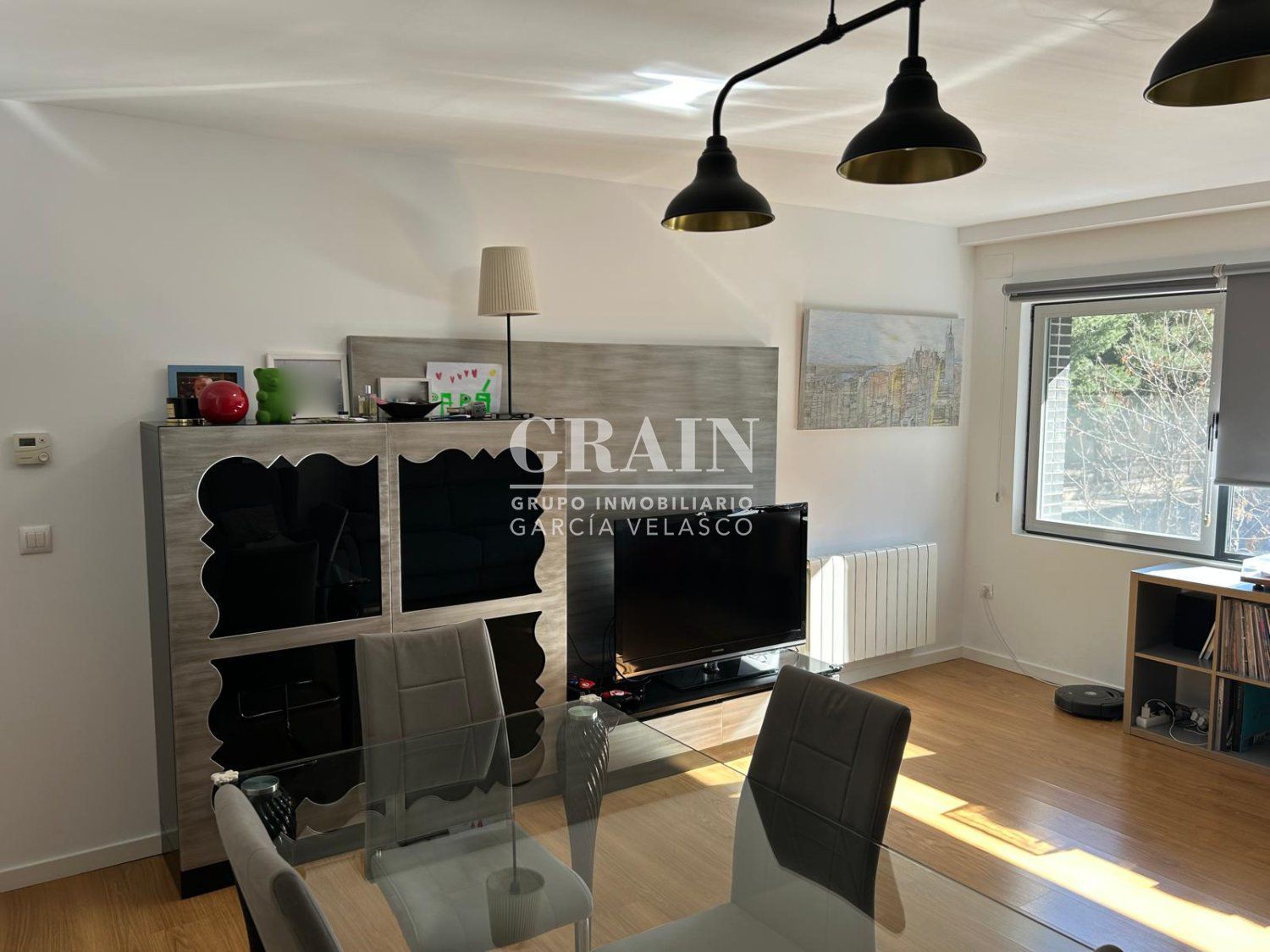 Living room of Flat for sale in  Albacete Capital  with Air Conditioner, Heating and Storage room