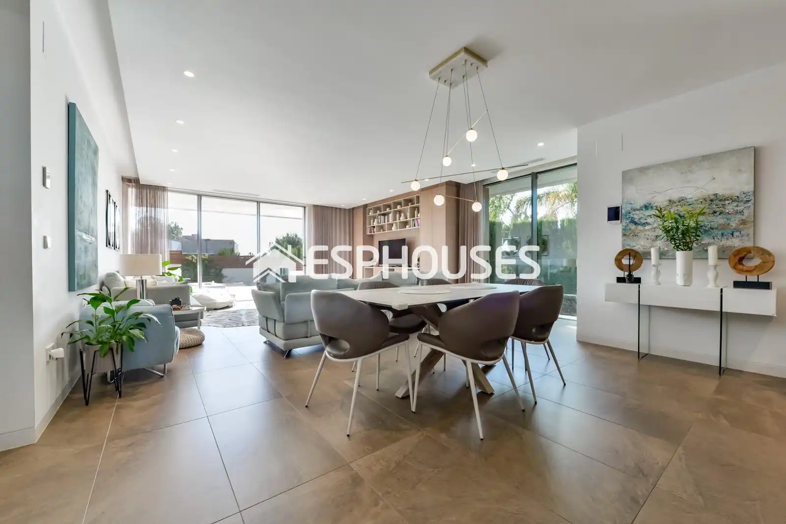 Comedor de Casa o chalet en venta en Finestrat con Aire acondicionado, Calefacción y Piscina