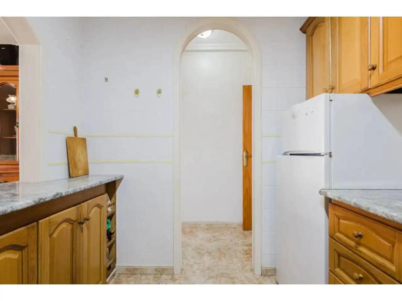 Cocina de Apartamento en venta en Torrevieja con Aire acondicionado, Calefacción y Terraza