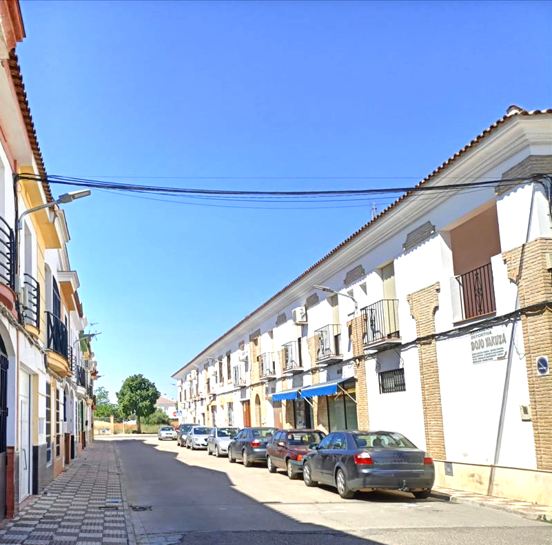 Vista exterior de Casa adosada en venda en La Carlota amb Terrassa