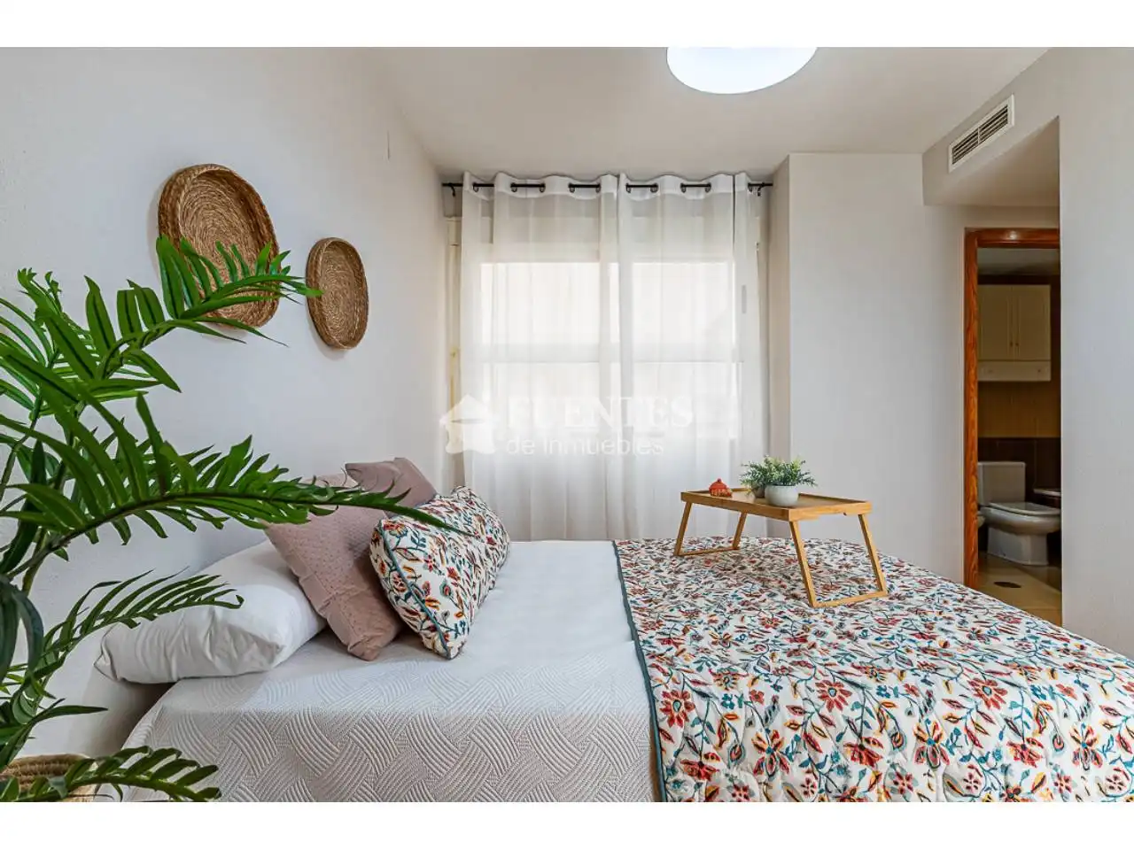 Bedroom of Flat for sale in Alicante / Alacant  with Air Conditioner