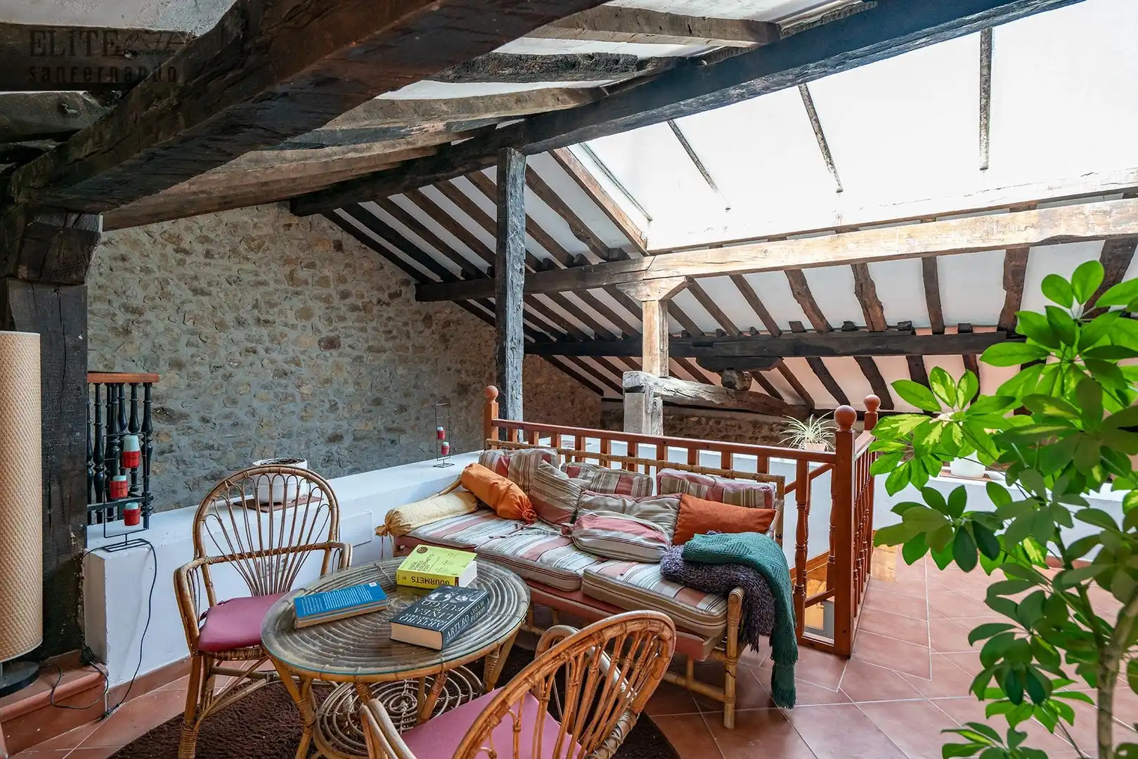 Terraza de Casa o chalet en venta en Puente Viesgo con Calefacción, Jardín privado y Terraza
