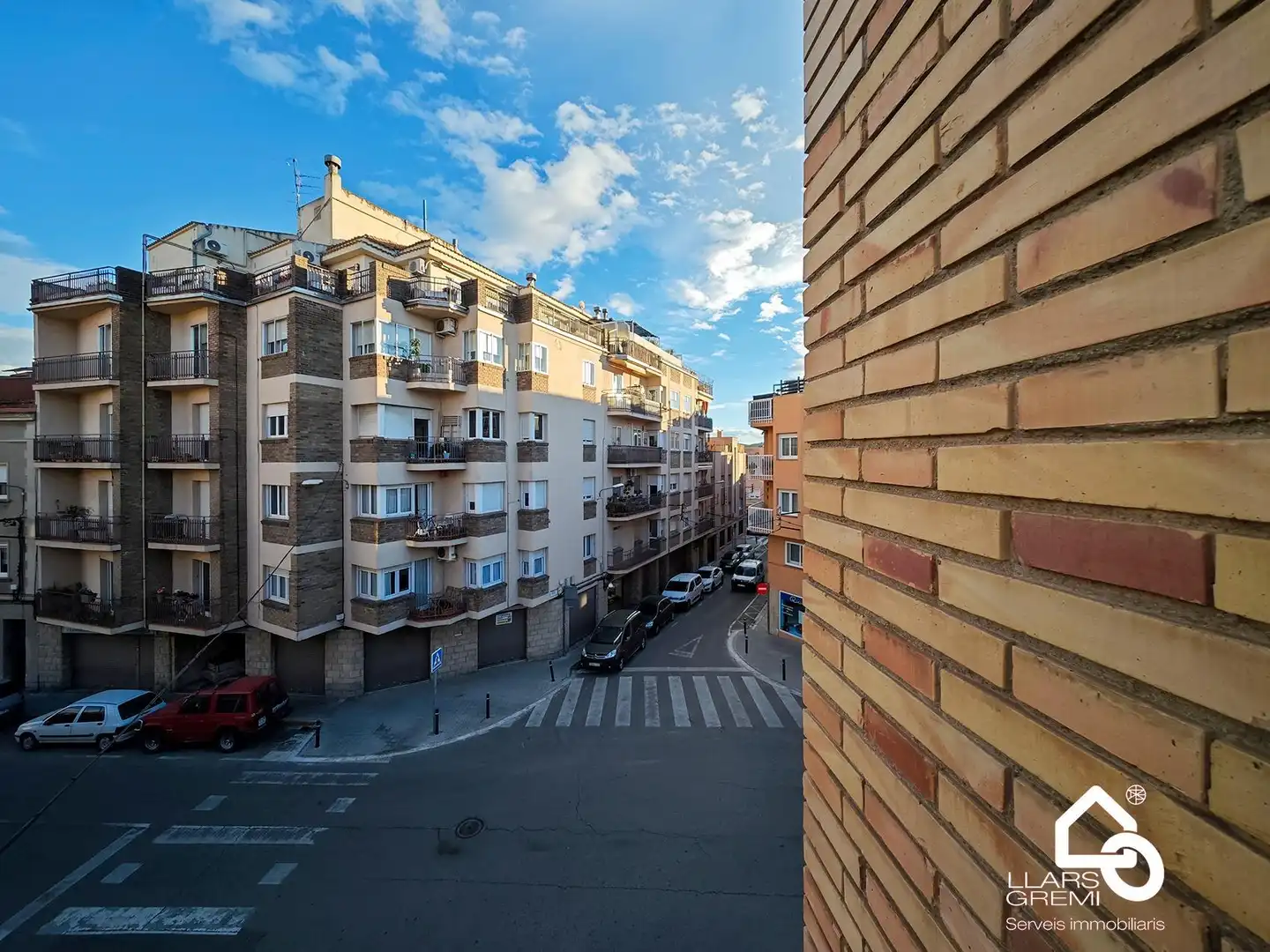 Vista exterior de Piso en venta en Igualada con Calefacción, Terraza y Trastero
