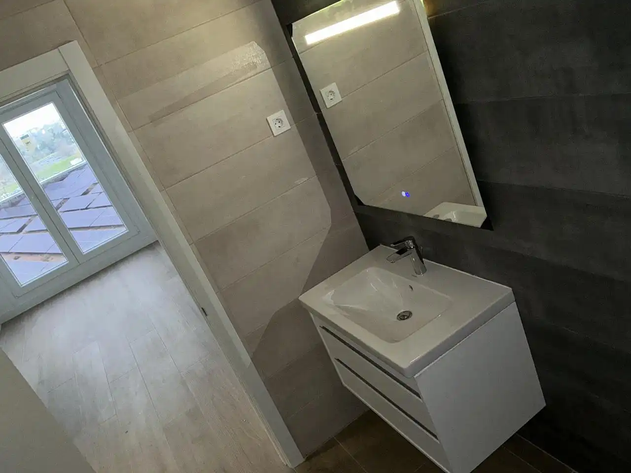 Baño de Ático de alquiler en Getafe con Aire acondicionado, Calefacción y Terraza