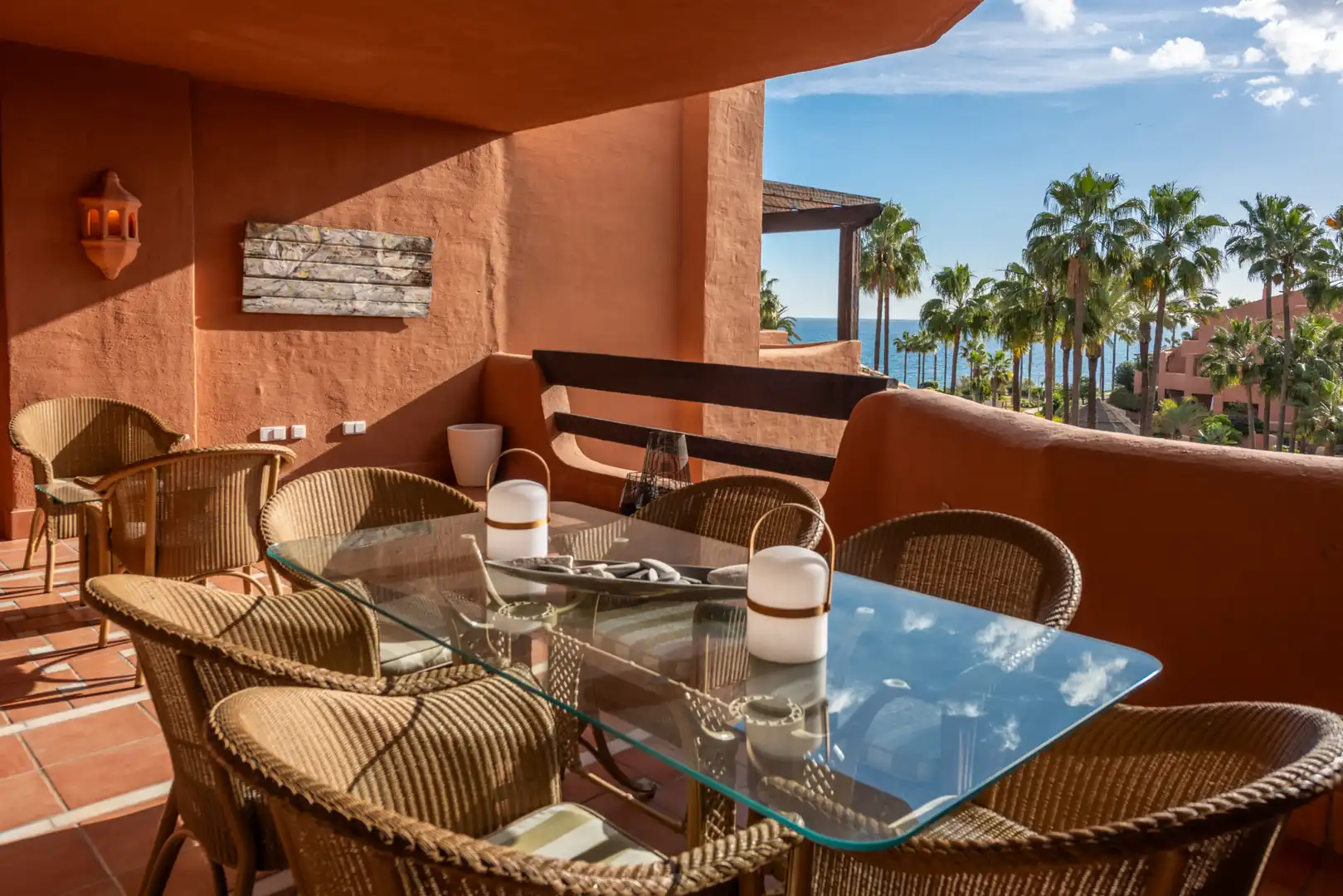 Terrassa de Apartament en venda en Estepona amb Aire condicionat, Terrassa i Piscina