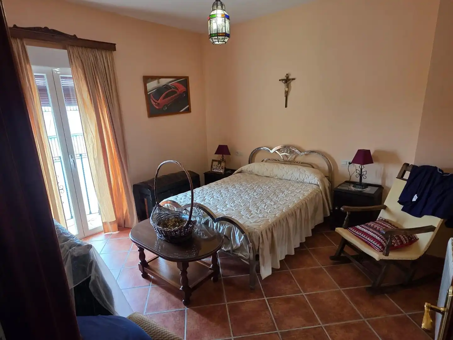 Bedroom of Houses for sale in Ventas de Huelma  with Air Conditioner, Heating and Private garden