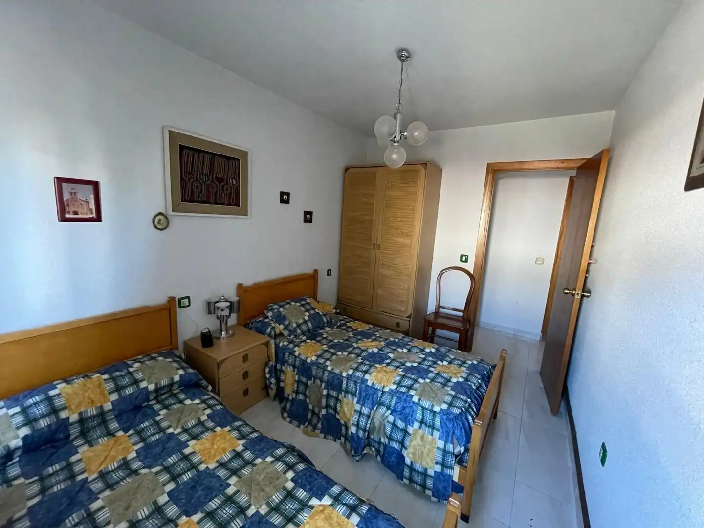 Schlafzimmer von Wohnung zum Verkauf in Arroyo de la Luz mit Klimaanlage, Heizung und Abstellraum