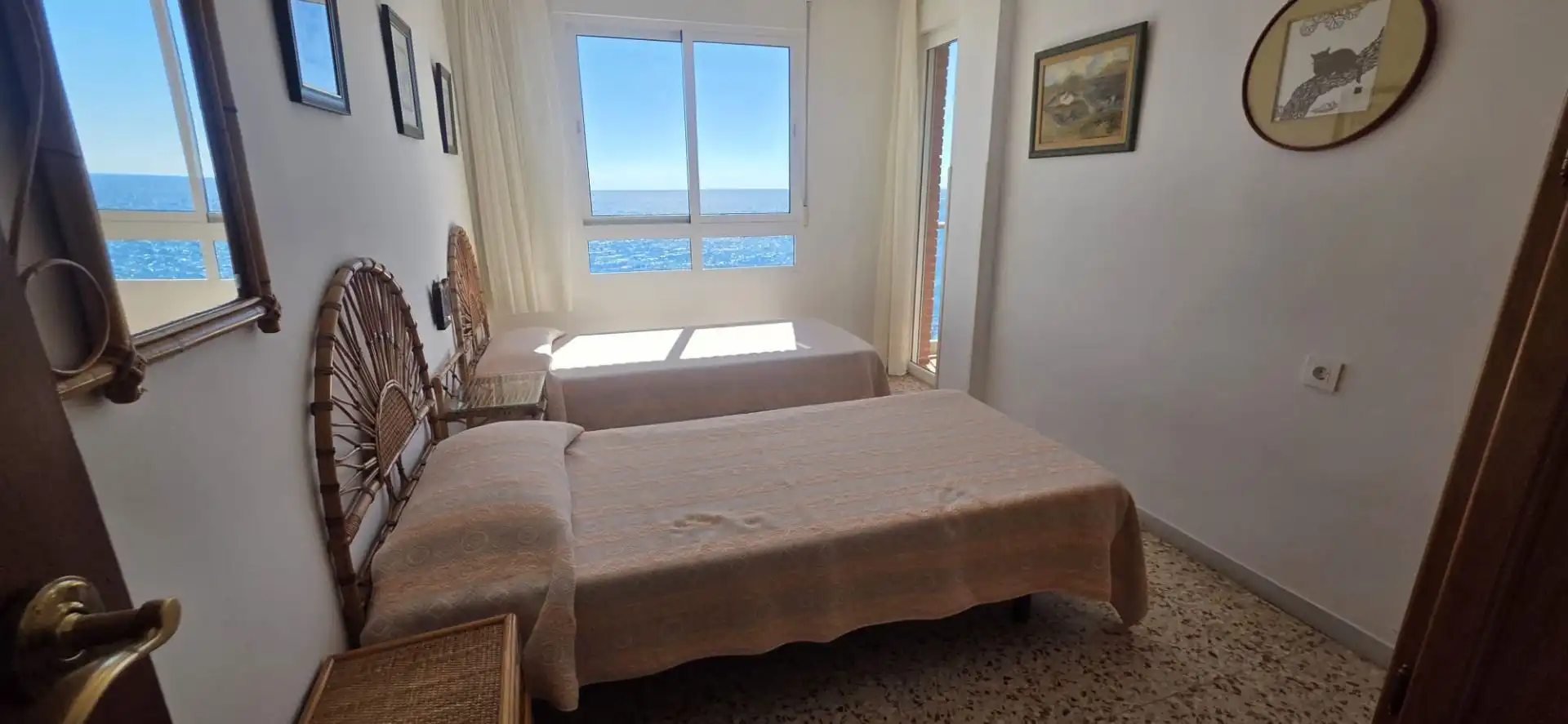 Schlafzimmer von Wohnungen zur Miete in Águilas mit Möbliert