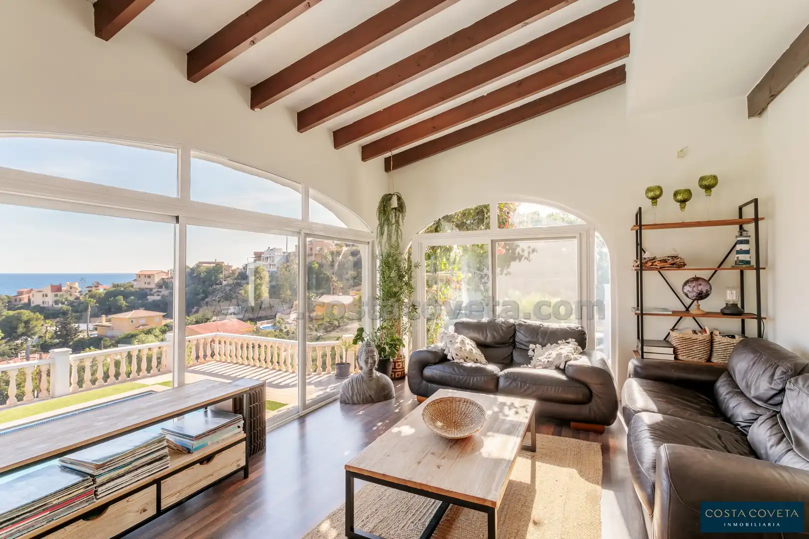 Living room of Houses for sale in El Campello  with Air Conditioner, Private garden and Terrace