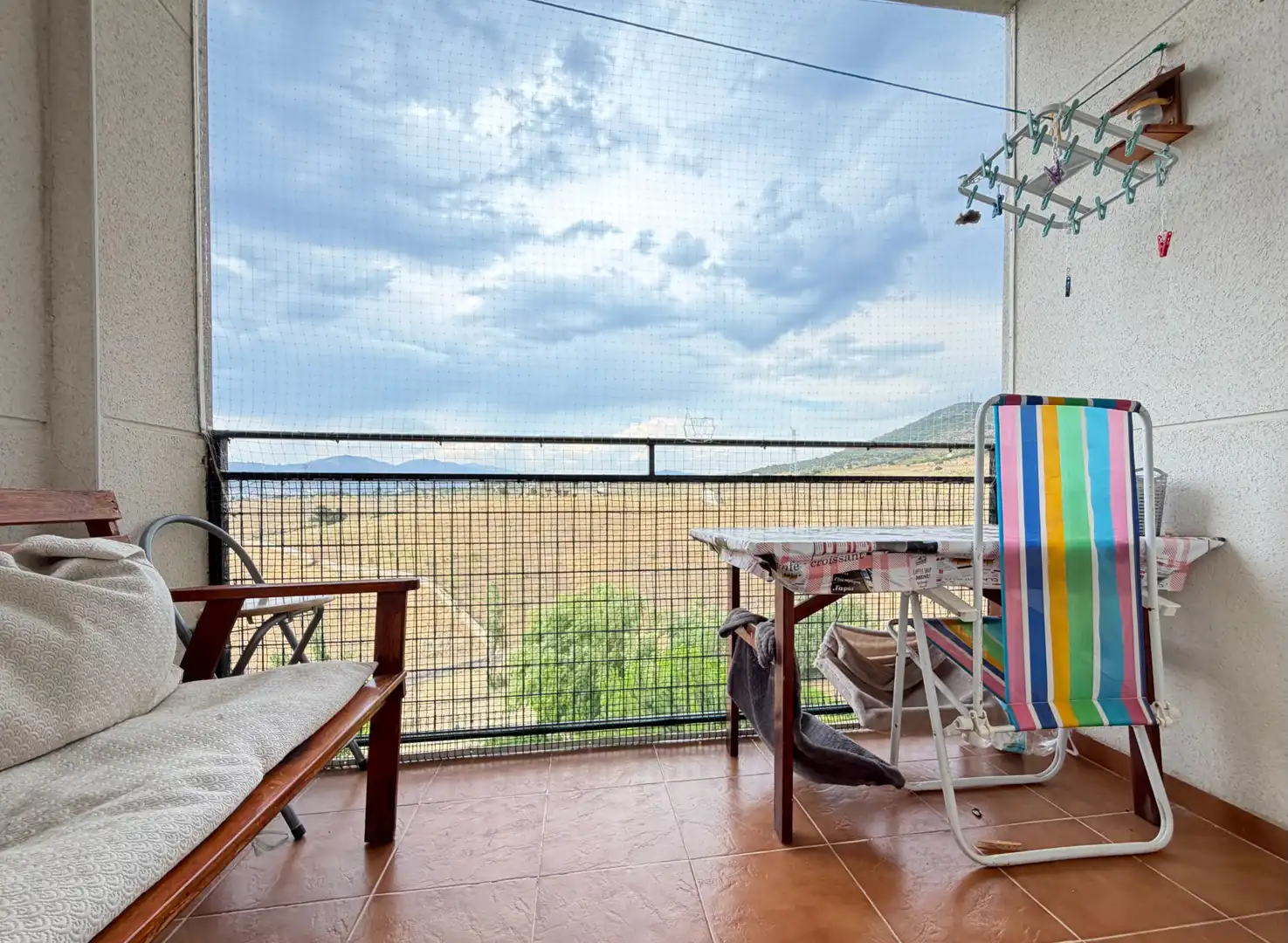 Terraza de Piso en venta en Plasencia con Lavadora y Balcón