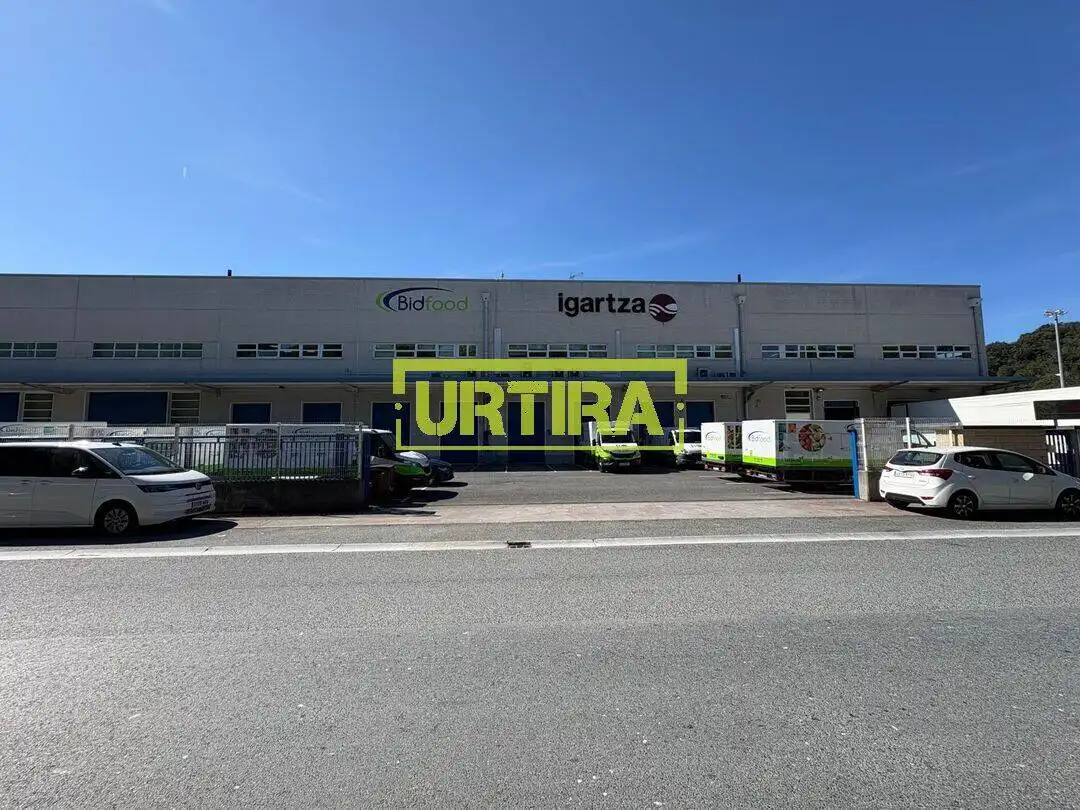 Exterior view of Industrial buildings for rent in Oiartzun