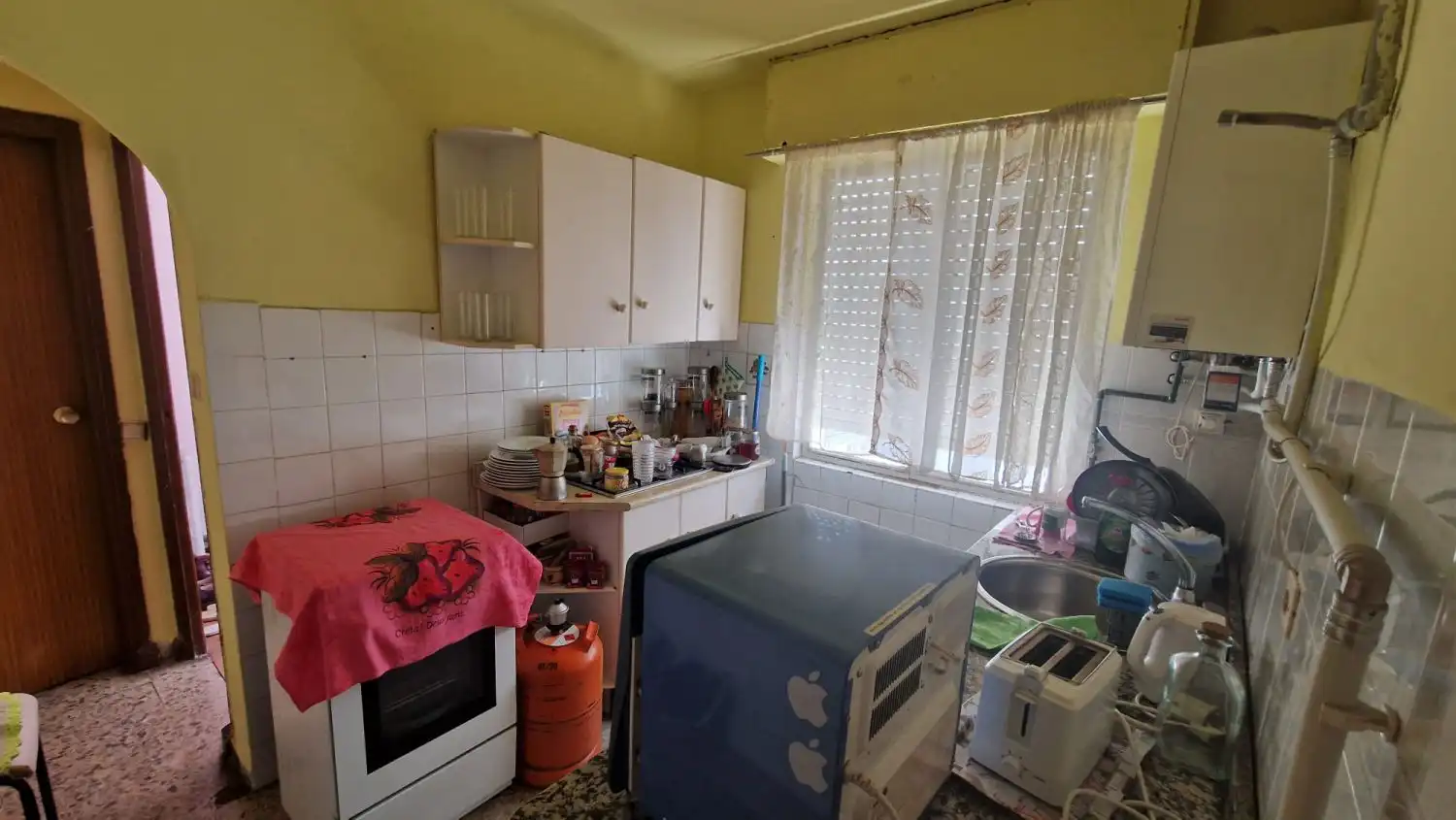 Küche von Wohnung zum Verkauf in León Capital  mit Heizung und Terrasse