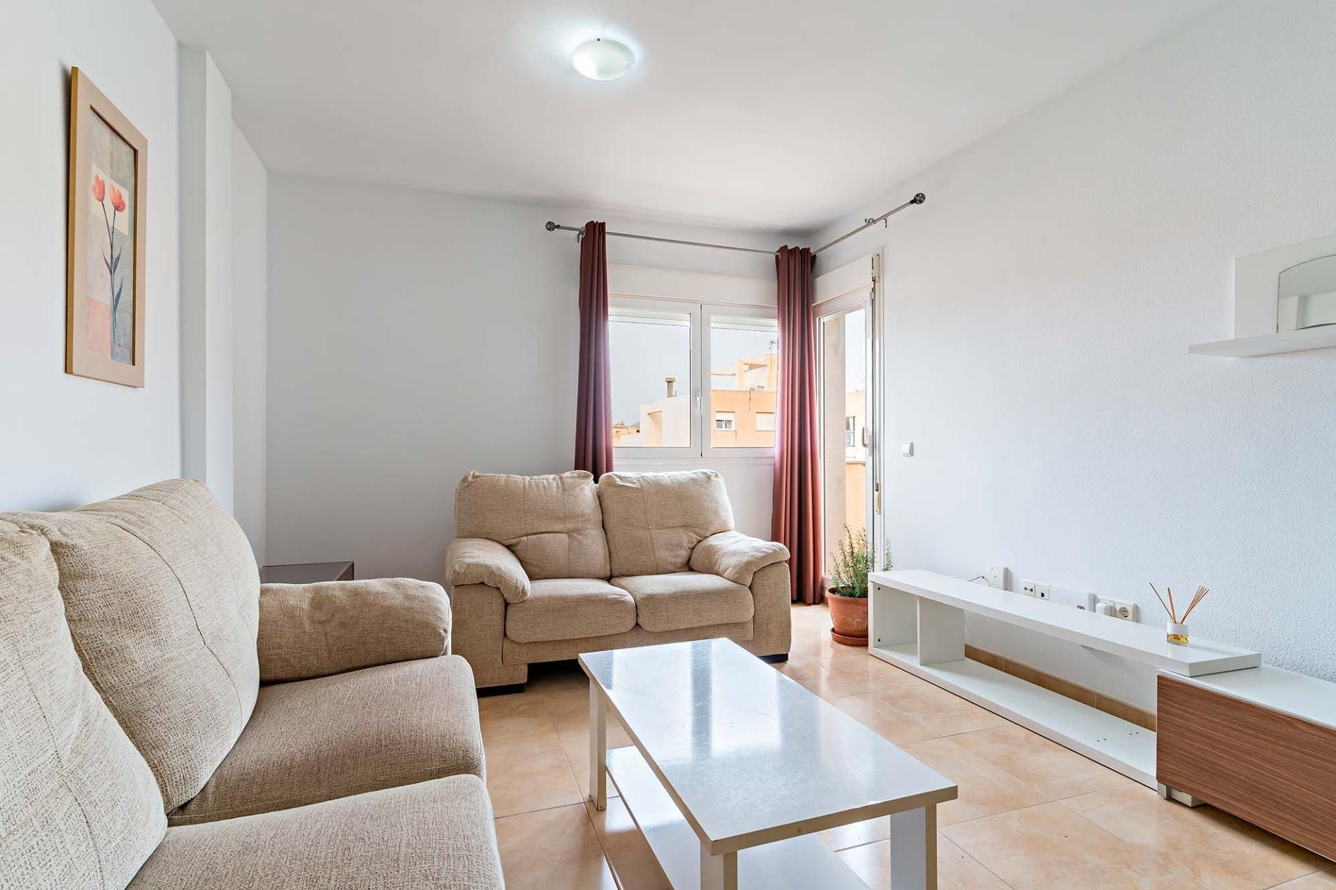 Living room of Flat for sale in El Ejido  with Heating, Terrace and Balcony