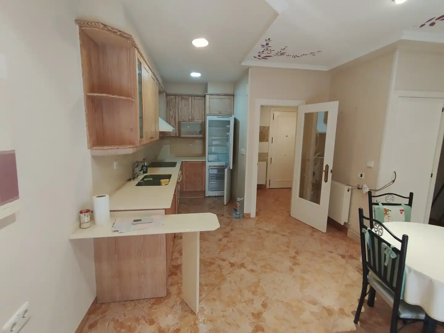 Cocina de Dúplex en venta en Fraga con Calefacción, Terraza y Amueblado