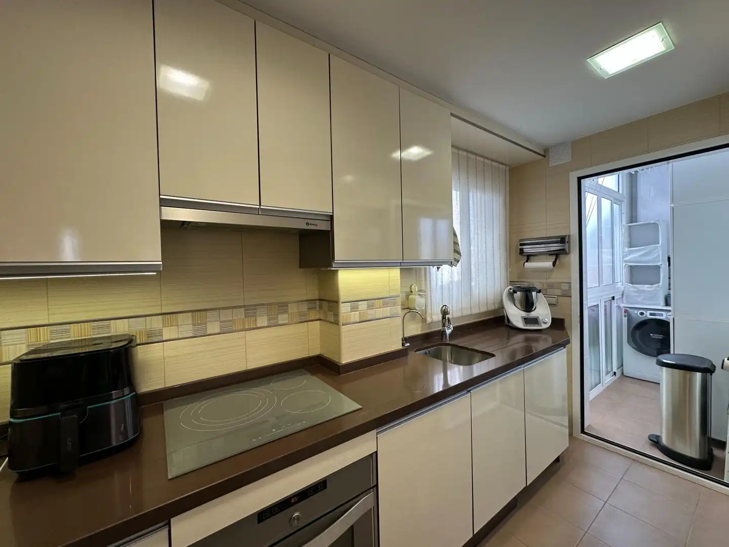 Kitchen of Flat for sale in Antequera  with Air Conditioner and Balcony