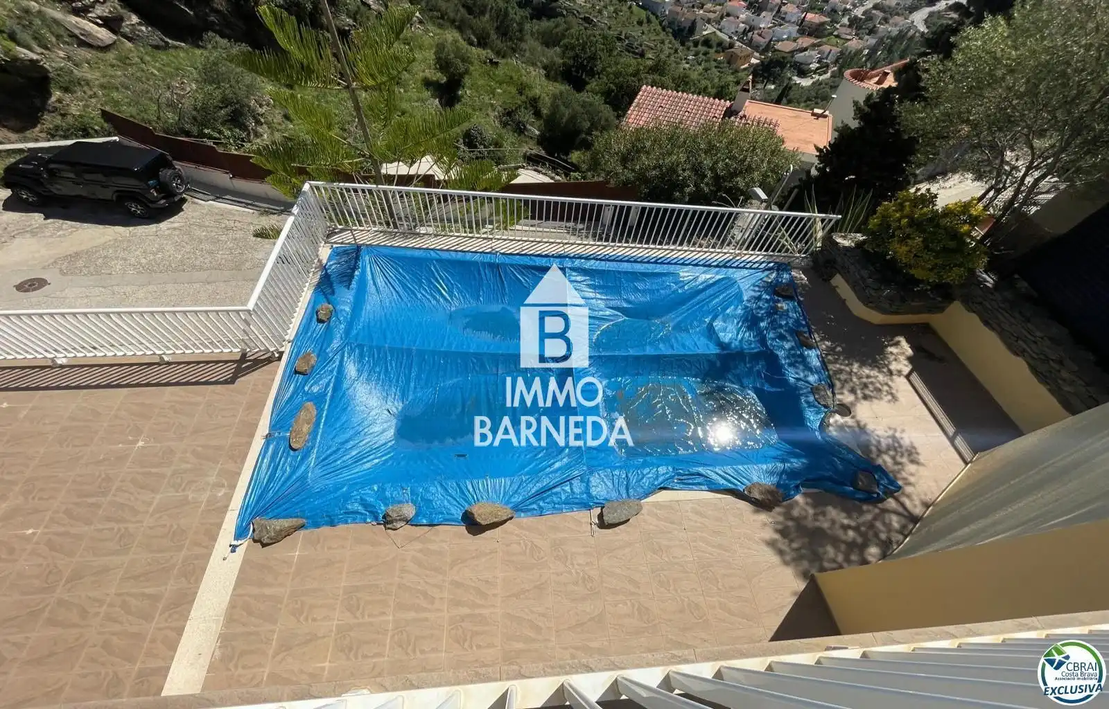 Piscina de Casa o xalet en venda en Roses amb Calefacció, Jardí privat i Terrassa