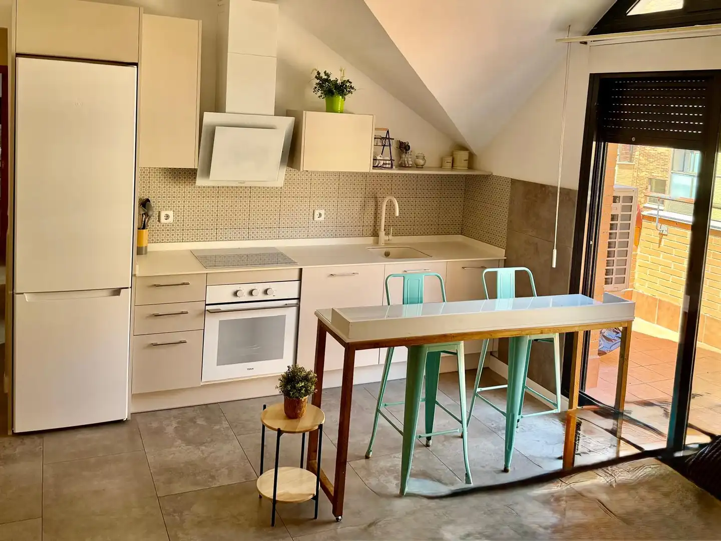Cocina de Ático en venta en Rivas-Vaciamadrid con Aire acondicionado, Calefacción y Terraza