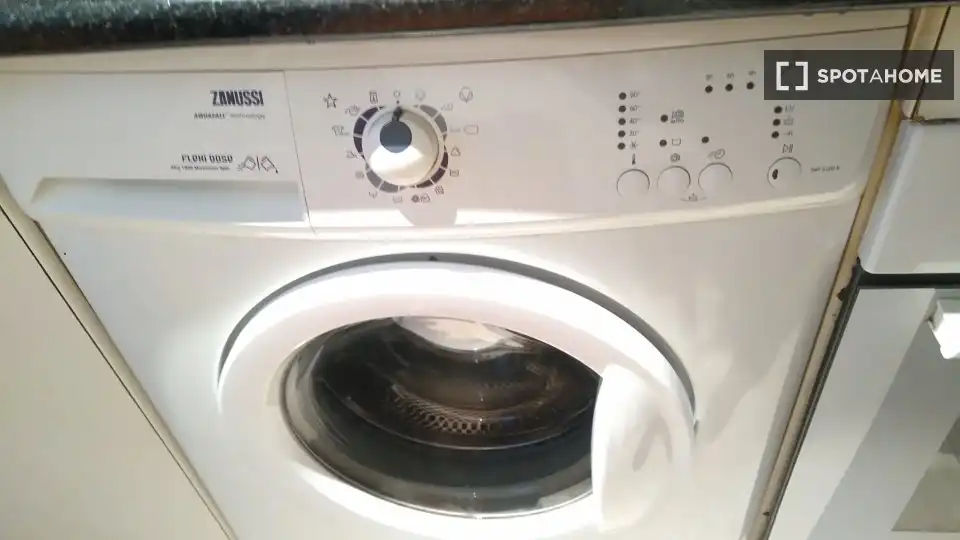 Garden of Flat for rent in Madrid  with Air Conditioner, Heating and Furnished