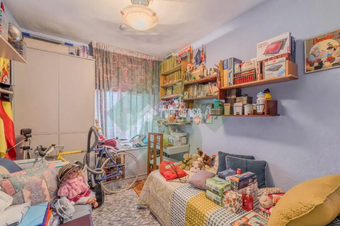 Bedroom of Flat for sale in Madrid  with Heating, Terrace and Balcony