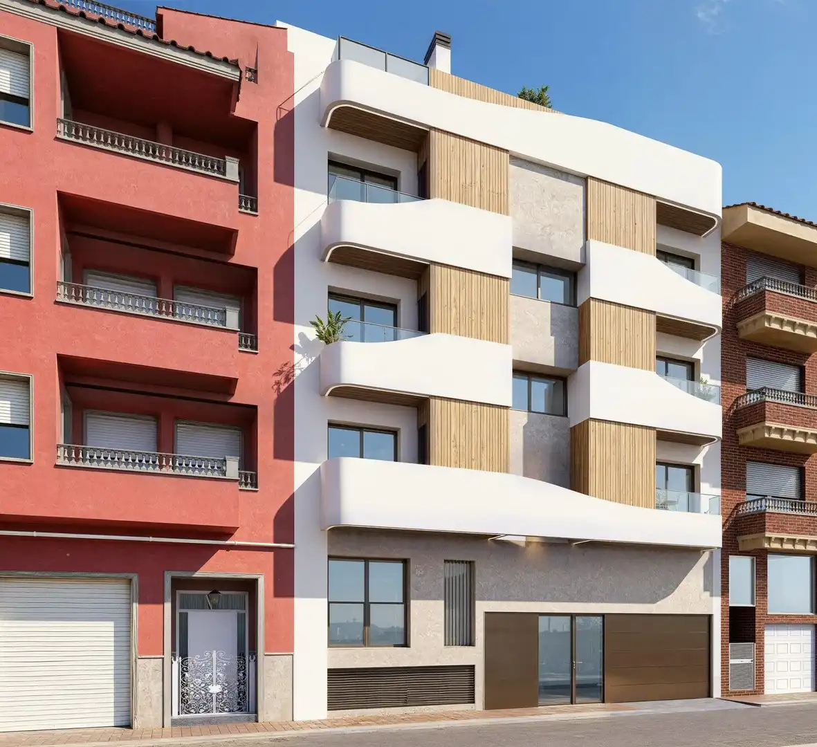 Vista exterior de Planta baixa en venda en Guardamar del Segura amb Terrassa i Piscina comunitària