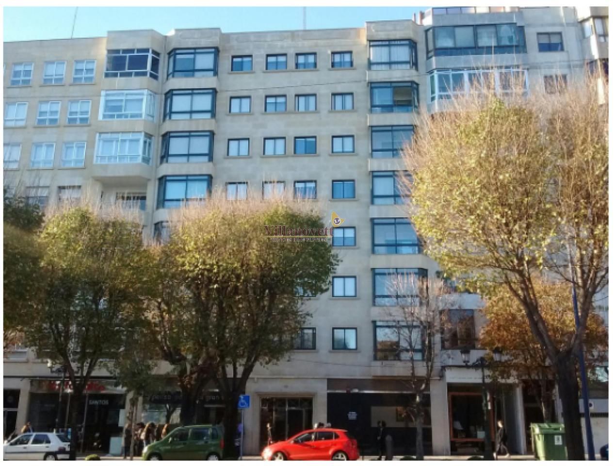 Exterior view of Flat for sale in Vigo   with Heating, Parquet flooring and Terrace