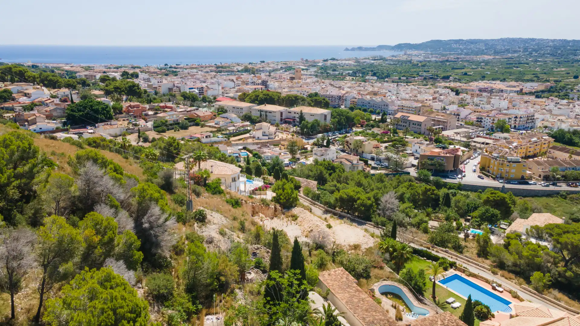 Vista exterior de Residencial en venta en Jávea / Xàbia